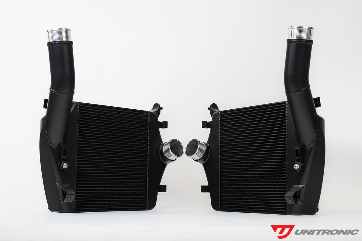 CSF x Unitronic Intercooler Upgrade for 4M RSQ8/Urus/Cayenne, Black Thermal Dispersion