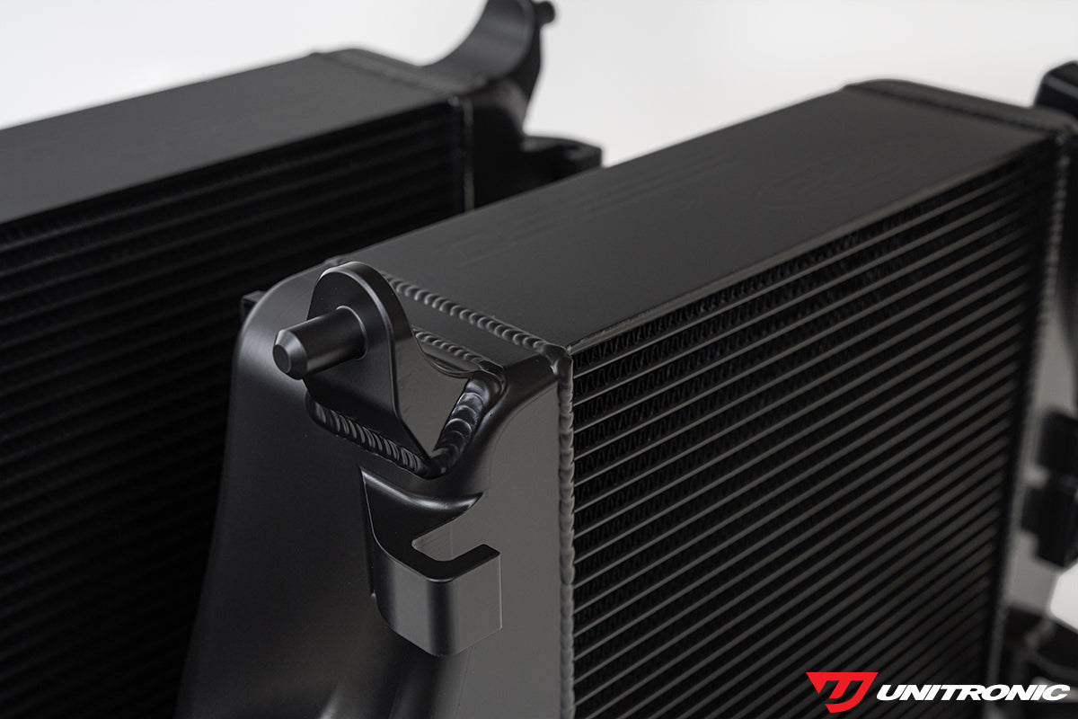 CSF x Unitronic Intercooler Upgrade for 4M RSQ8/Urus/Cayenne, Black Thermal Dispersion