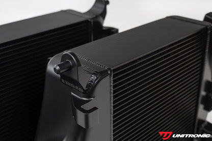 CSF x Unitronic Intercooler Upgrade for 4M RSQ8/Urus/Cayenne, Black Thermal Dispersion