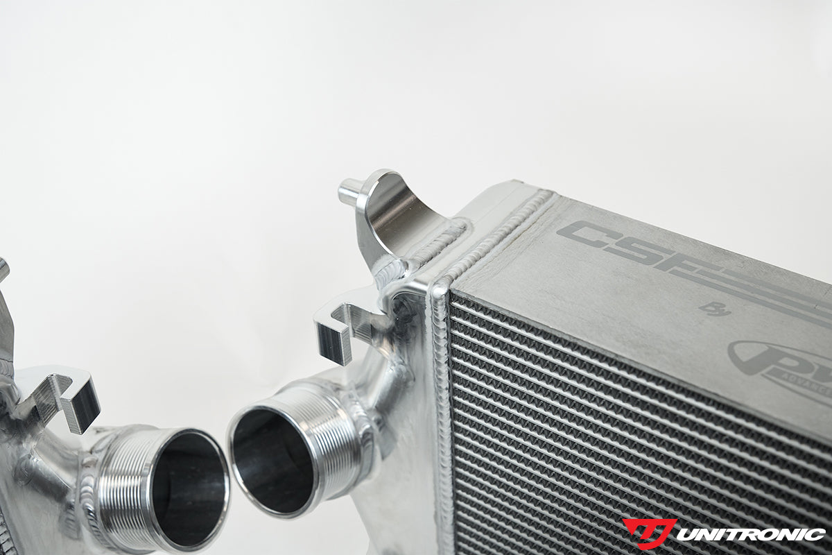 CSF x Unitronic Intercooler Upgrade for 4M RSQ8/Urus/Cayenne, RAW Aluminum