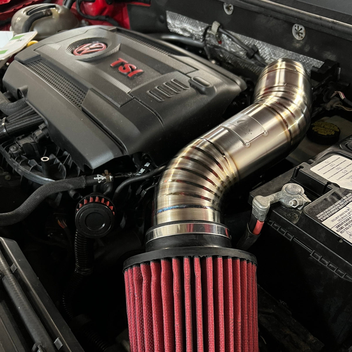 Audi S3/MK7 MQB 89mm Titanium Intake