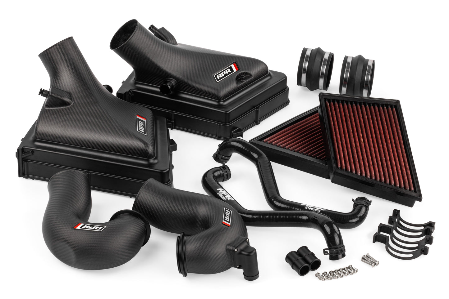 APR Carbon Fiber Intake System w/ Turbo Inlet Pipes: Porsche 911 (992) 3.0T/3.7T