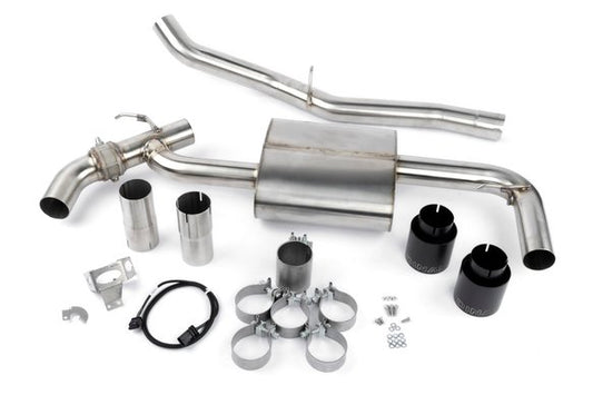 Dinan Valved Axle-Back Exhaust - 2016-2023 BMW X1/X2 xDrive28i Dinan Valved Axle-Back Exhaust - 2016-2024 MINI C'Man JCW Dinan Valved Axle-Back Exhaust - 2016-2024 MINI C'Man JCW Stainless Steel - Black Tips - F48/F39/F60/F54