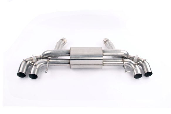 Dinan Free Flow Axle-Back Exhaust - 2018-2023 BMW M5 Stainless Steel - Polished Tips - F90