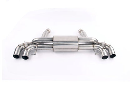 Dinan Free Flow Axle-Back Exhaust - 2018-2023 BMW M5 Stainless Steel - Polished Tips - F90