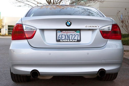 Dinan Free Flow Axle-Back Exhaust - 2007-2011 BMW 335i/335xi Stainless Steel - Polished Tips - E90