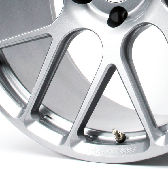 Forgeline SE1 Performance Wheel Set - 2008-2013 BMW M3 Front: 20 x 9.5 - Rear: 20 x 10 - Silver - Dinan Center Cap - E90/E92/E93