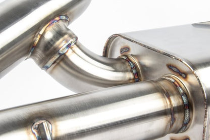 Dinan Free Flow Axle-Back Exhaust - 2020-2024 BMW M340i/M440i Stainless Steel - Polished Tips - G20 / G22 / G23 / G26