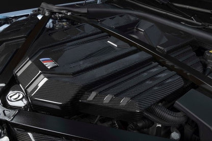 Dinan Gloss Carbon Fiber Engine Cover - 2021-2025 BMW M2/M3/M4 Gloss Carbon Fiber - G80/G82/G87