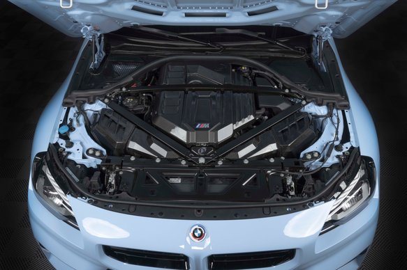 Dinan Gloss Carbon Fiber Engine Cover - 2021-2025 BMW M2/M3/M4 Gloss Carbon Fiber - G80/G82/G87