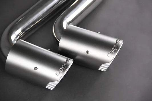 BMW M8 Gran Coupe (F93) Facelift - Valved Exhaust, 200 Cell OPF + Wicrom Tips (OE Actuators)