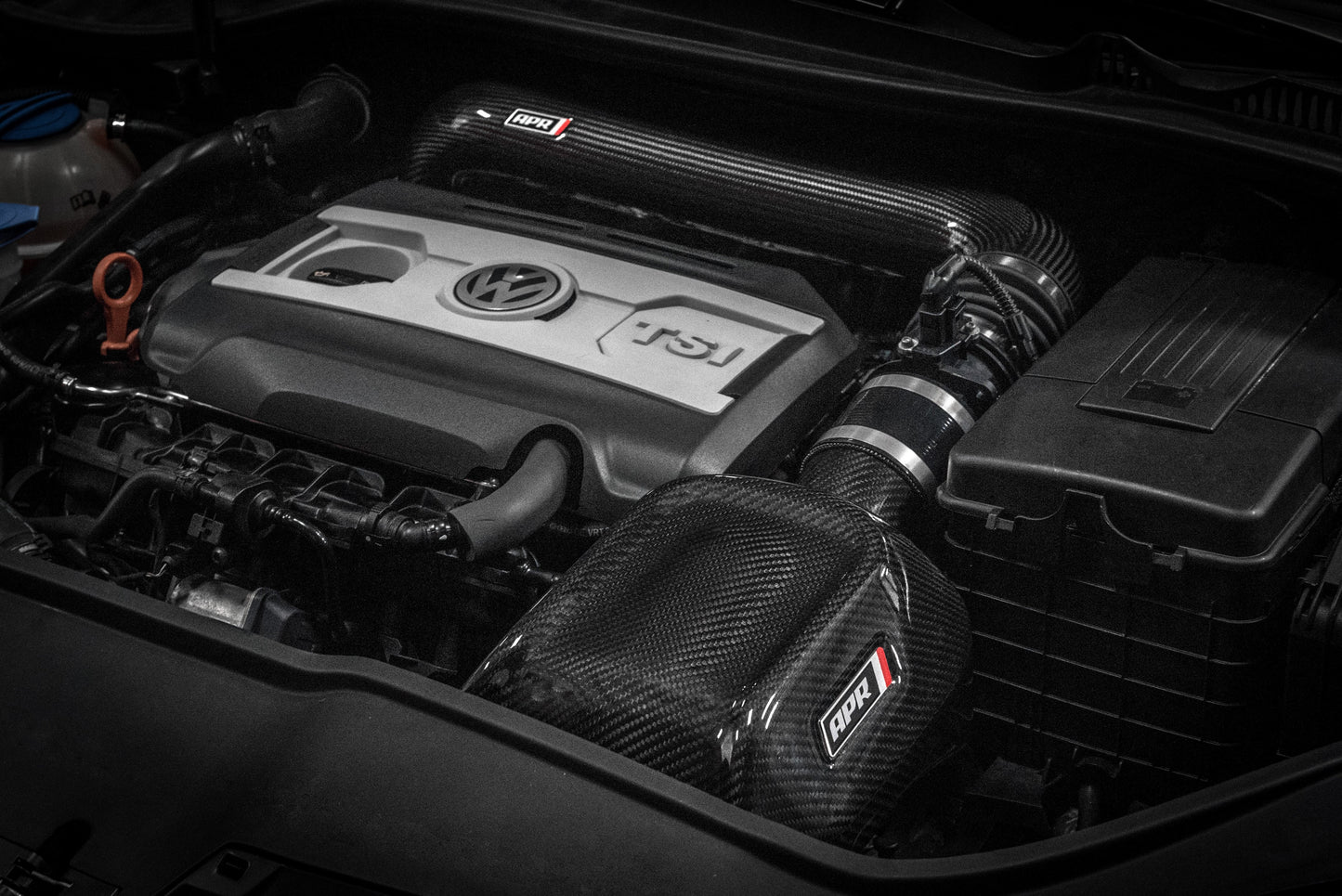 APR Carbon Fiber Intake System: Rear Turbo Inlet Pipe, 1.8T/2.0T EA888 PQ35