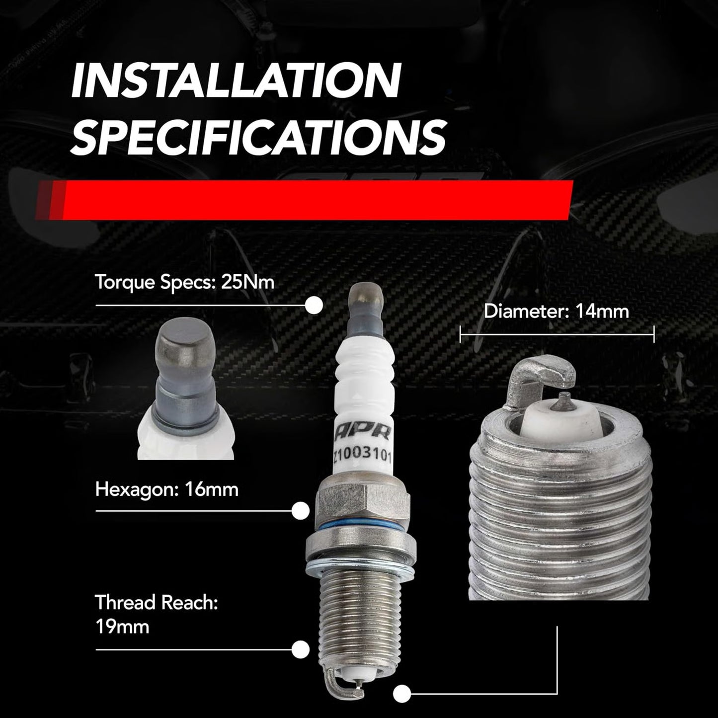 APR Ignition Coil & Spark Plug Kit (2.0T EA113, EA888.1, EA888.2 4-cyl. engines)