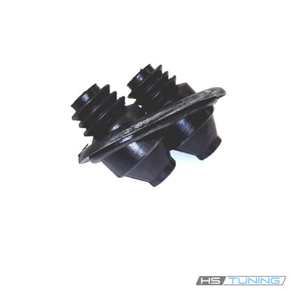 8E0-819-699 Genuine VW/Audi individual bulkhead double grommet for assigned hose or pipe pass-through, original archive grommet image, repeated original archive photo 3