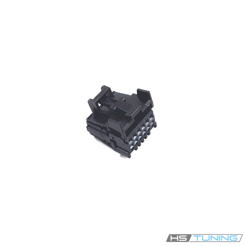 8E0-972-112-A Genuine VW/Audi black twelve-pin flat contact housing with contact locking mechanism, individual replacement housing, repeated original archive photo 7