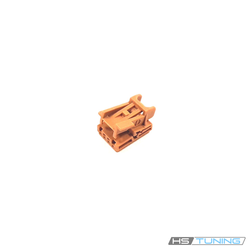 8K0-973-754-A Genuine VW/Audi individual brown four-pin connector housing, door-switch connector hardware reference, repeated original archive photo 6