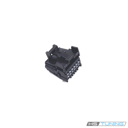 8W0-972-112 Genuine VW/Audi black 12 pin electrical connector housing, original archive image, repeated original archive photo 5