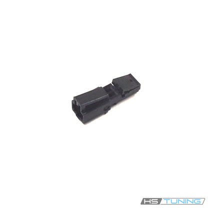 8W0-972-575 Genuine VW/Audi individual black two-pin flat contact housing, replacement housing component, repeated original archive photo 6