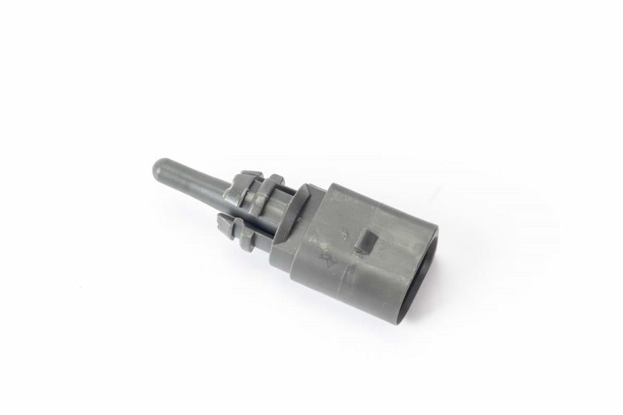 Genuine VW/Audi 8Z0-820-535-B outside air temperature sensor with probe, connector housing and retaining features; repeated source photo 4