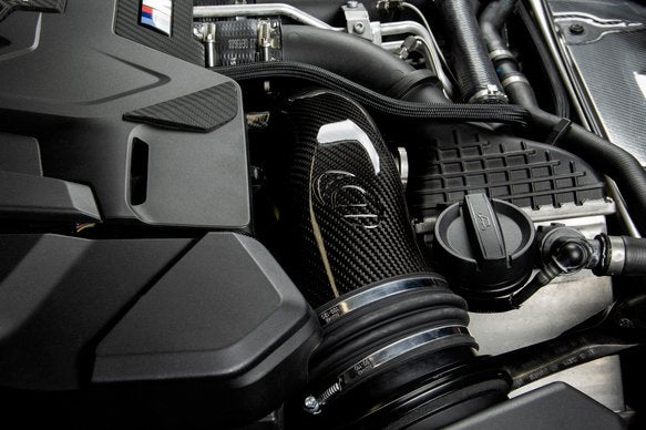 Dinan Turbo Inlet Pipes - 2018-2025 BMW M5/M8 Carbon Fiber - F90/F91/F92/F93