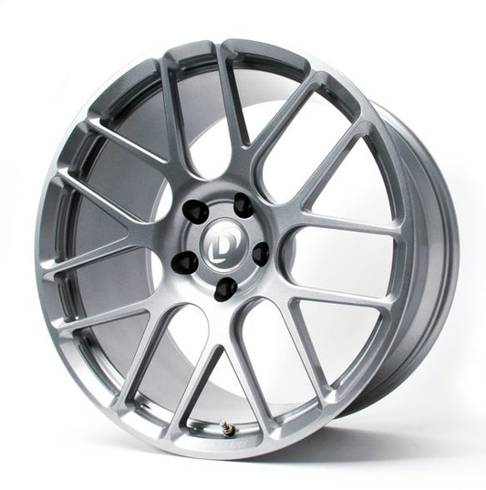 Forgeline SE1 Performance Wheel Set - 2012-2016 BMW M5 Front: 20 x 9.5 - Rear: 20 x 10.5 - Silver - Dinan Center Cap - F10