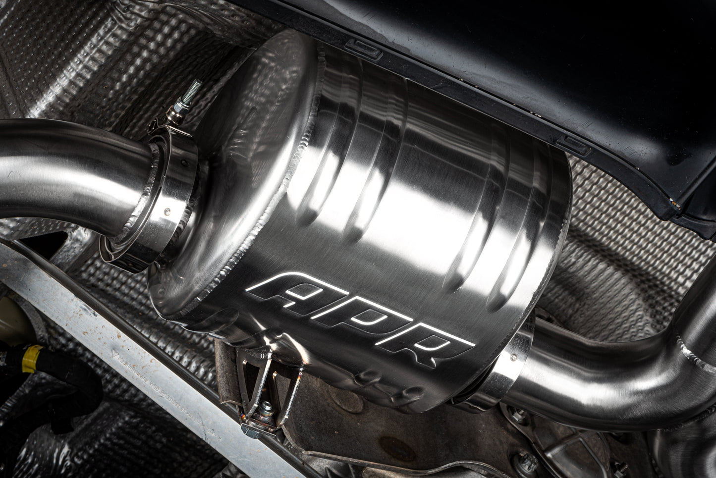 APR Catback Exhaust System Left Muffler - 718 (982) 2.0T/2.5T