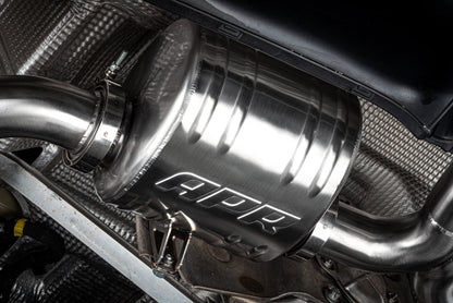 APR Catback Exhaust System Left Muffler - 718 (982) 2.0T/2.5T