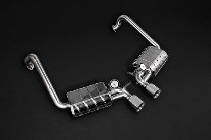 Porsche 981/982 Boxster/Cayman/GT4/718 - Valved Exhaust + Stainless Tips (CES3/PSE)