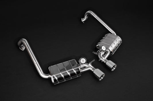 Porsche 981/982 Boxster/Cayman/GT4/718 - Valved Exhaust + Stainless Tips (CES3/PSE)