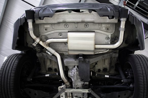 Dinan Valved Axle-Back Exhaust - 2016-2023 BMW X1/X2 sDrive28i Stainless Steel - Polished Tips - F48 / F39