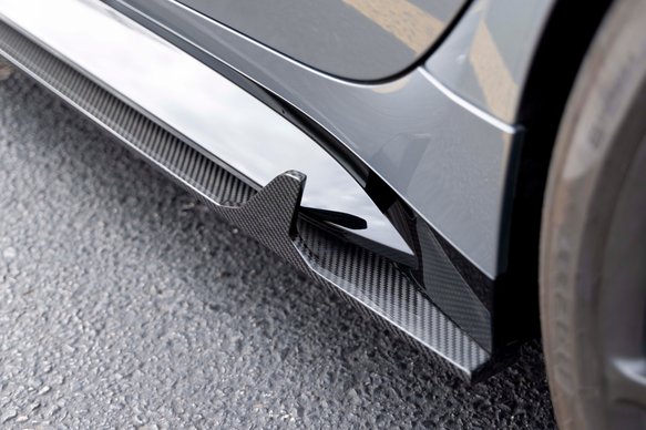 Dinan Side Skirts - 2021-2025 BMW M3 Carbon Fiber - G80