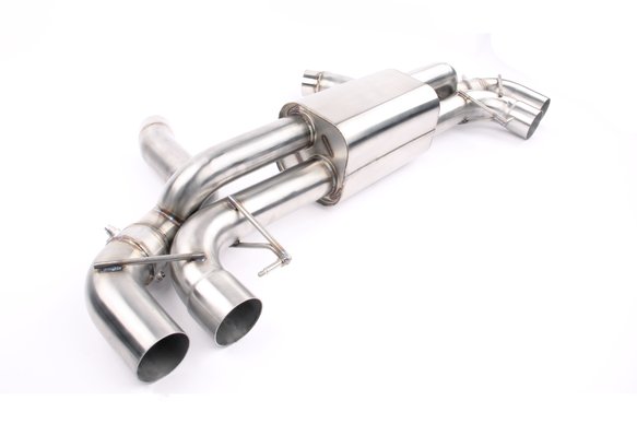 Dinan Free Flow Axle-Back Exhaust - 2018-2023 BMW M5 Stainless Steel - Polished Tips - F90