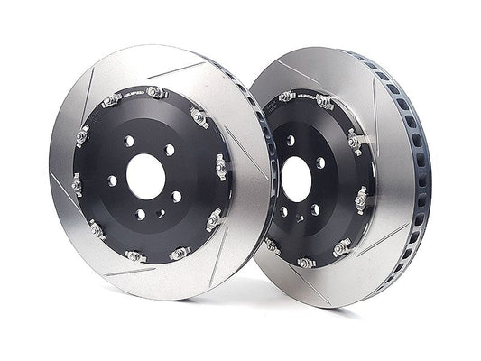 2-Piece Floating Brake Rotors | Rear 350mm Slotted • NEUSPEED Upgrade Kit