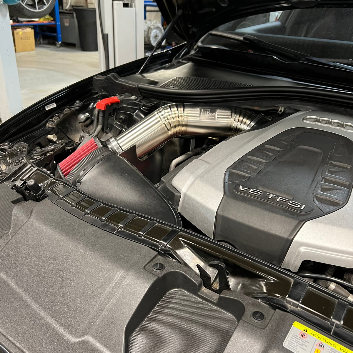 GAS 89mm Titanium Intake, B8 S4/S5 3.0T