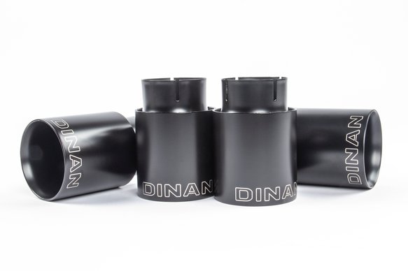Dinan Free Flow Axle-Back Exhaust - 2020-2024 BMW M340i/M440i Stainless Steel - Black Tips - G20 / G22 / G23 / G26