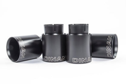 Dinan Free Flow Axle-Back Exhaust - 2020-2024 BMW M340i/M440i Stainless Steel - Black Tips - G20 / G22 / G23 / G26