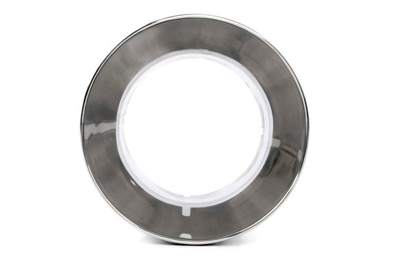 Dinan Double-Walled 4.5" Clamp-On Exhaust Tip (Polished) Polished - 4.5" Outlet, 3" Inlet