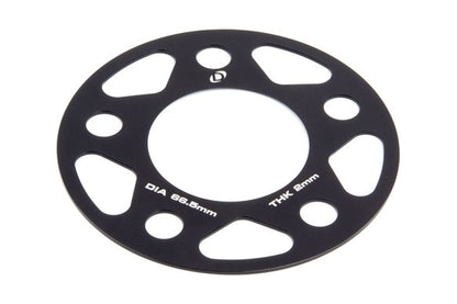Dinan Spacers; 5x112 - 66.5mm CB - 2mm Thick Set of 2