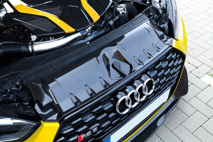 Audi RS5 (F5) - Carbon Fiber Engine Cover + Lock Cover (Set)