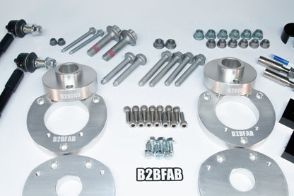 B2BFAB VW Atlas | Atlas Cross Sport 2018 to 2026 Complete 1.5" Lift Kit Package