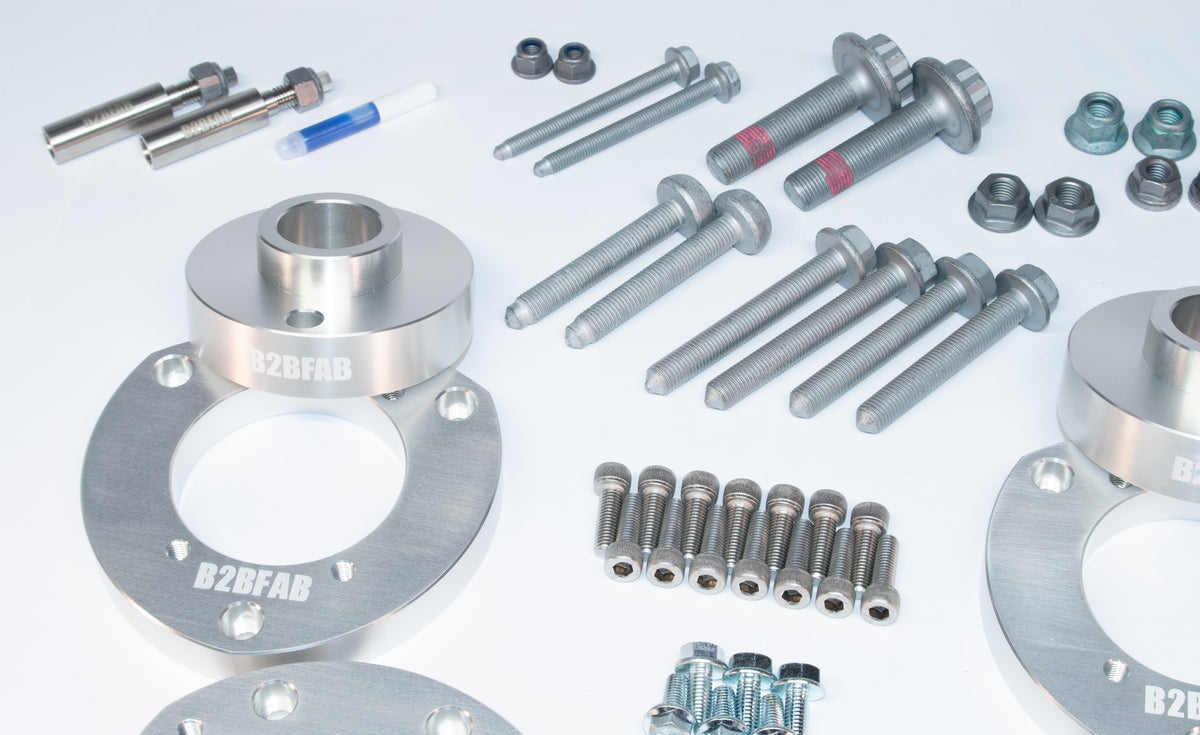 B2BFAB VW Golf Alltrack Mk7 2017 to 2019 Basic Lift Kit Package