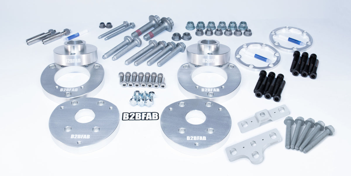 B2BFAB VW Golf Alltrack Mk7 2017 to 2019 Basic Lift Kit Package