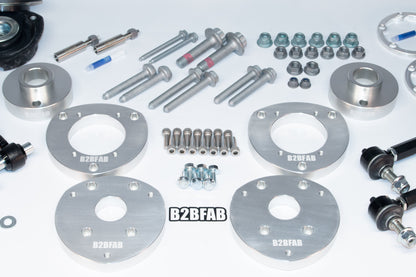 B2BFAB VW Golf Alltrack Mk7 2017 to 2019 Complete Lift Kit Package