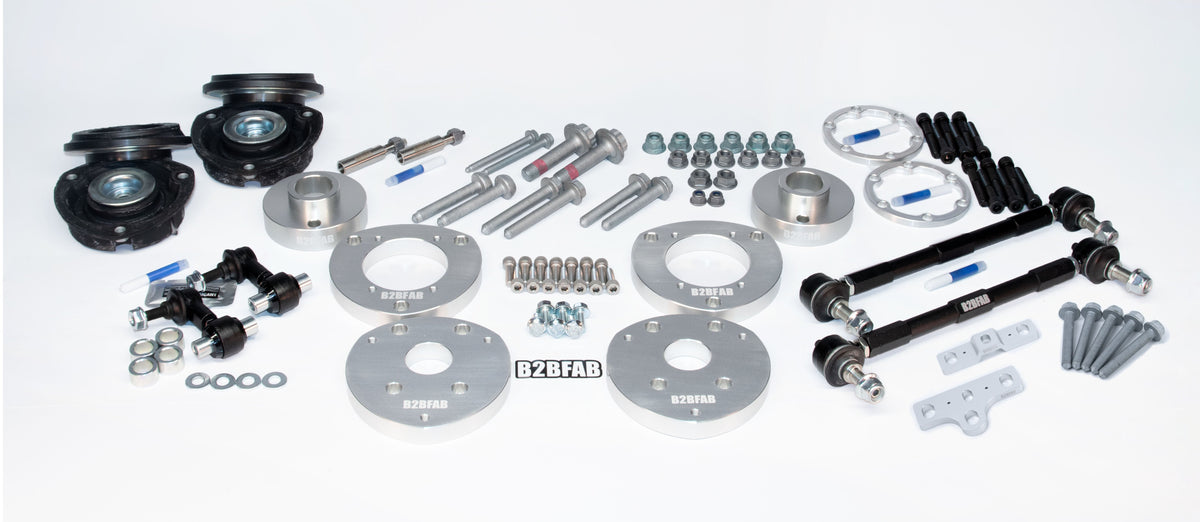 B2BFAB VW Golf Alltrack Mk7 2017 to 2019 Complete Lift Kit Package