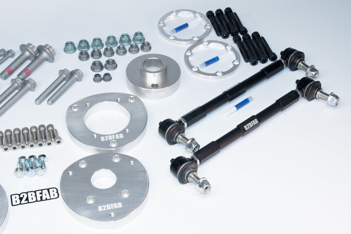 B2BFAB VW Golf Alltrack Mk7 2017 to 2019 Complete Lift Kit Package