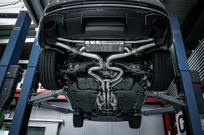 Audi RSQ3 - ECE Valved Exhaust + MidPipes for OEM Tips (OE Actuators)