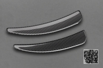 Audi R8 (Gen2) - Carbon Fiber Front Spoiler + Front Fins (Set)