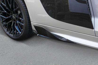 Audi R8 (Gen2) - Carbon Fiber Side Fins
