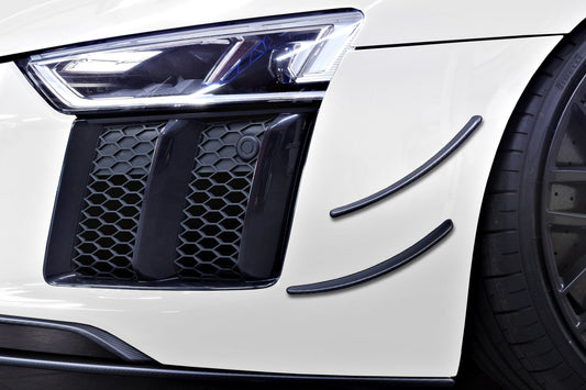 Audi R8 (Gen2) - Carbon Fiber Front Fins