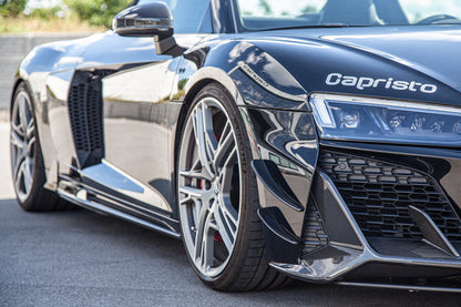 Audi R8 (Gen2) Facelift - Carbon Fiber Front Fins